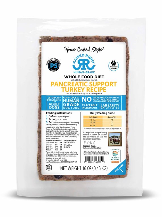 Turkey Recipe for Pancreatic Support – Product SELECTION Section